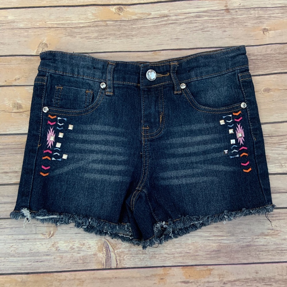 Mini Moca Denim Shorts